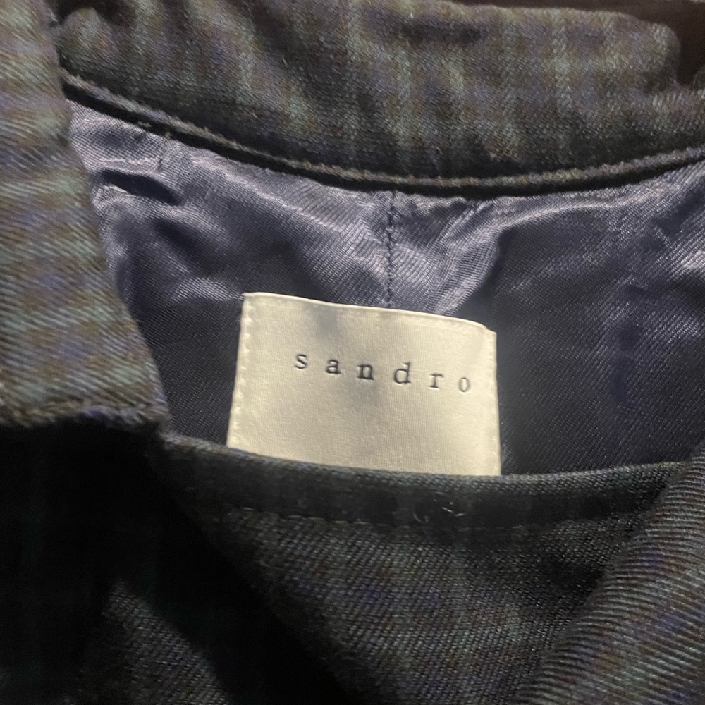 Sandro Belted Trench Coat - Picture 4 of 5